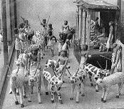 Egyptian artifact- sale of spotted cattle